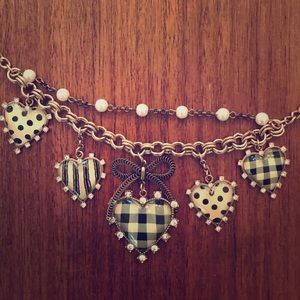 Betsey Johnson Heart Necklace
